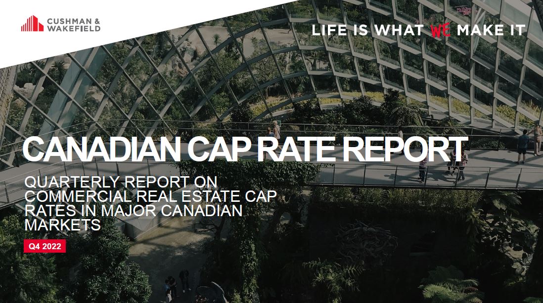 Q4 Canadian Cap Rate Report 2022